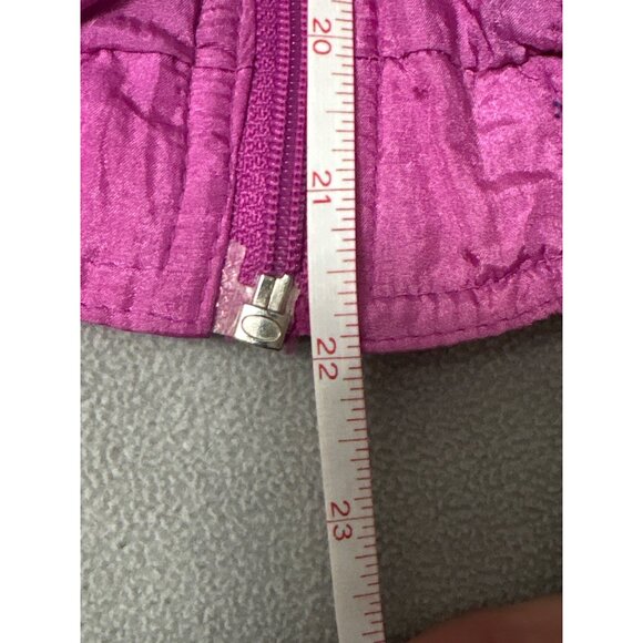 Vintage Misty Valley Sport Nylon Tracksuit Pink Navy Blue Two Piece Set Small - Picture 6 of 9